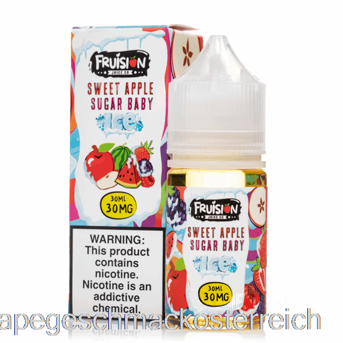 Eisgekühlter Süßer Apfelzucker Baby – Fruchtsalze – 30 Ml, 30 Mg Vape-Geschmack